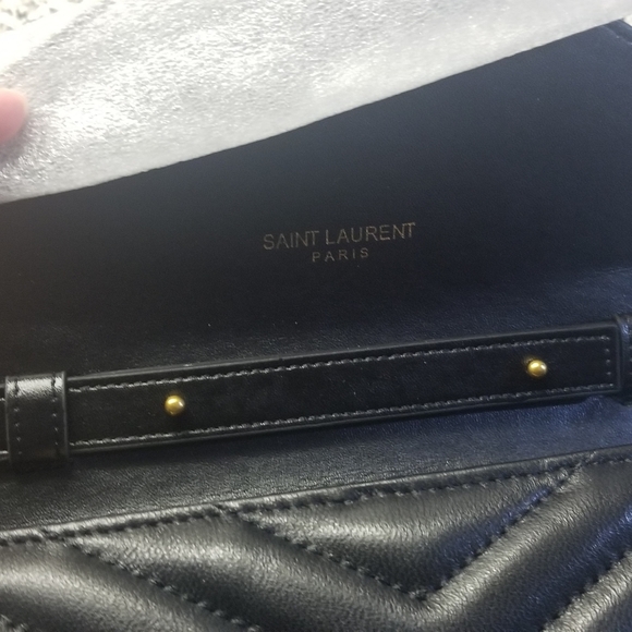 YSL Monogram Leather Purse - Picture 4 of 9